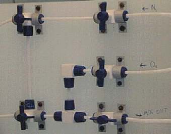 Gas feeds for POCl3 diffusion